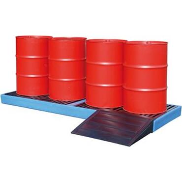 Bodenauffangbehälter, 2610x895x150 mm, Auffangvolumen 300 Liter